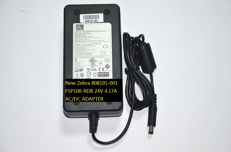 New Zebra 808101-001 FSP100-RDB 24V 4.17A AC/DC ADAPTER POWER SUPPLY